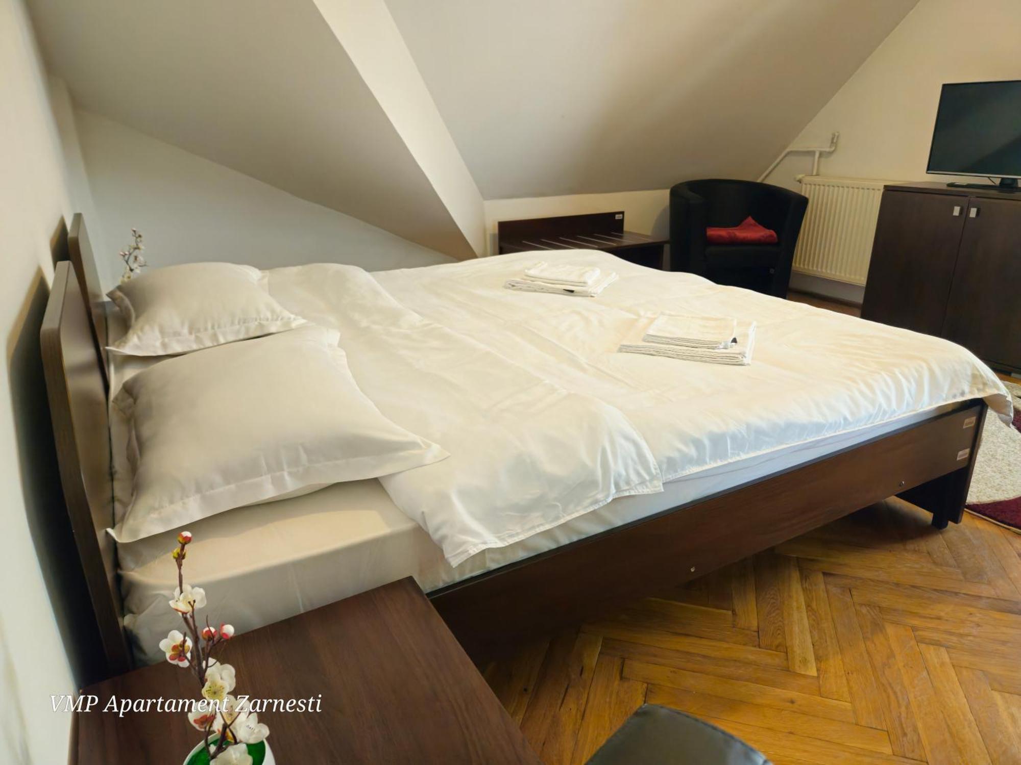 Apartment Zarnesti City Centre Vmp Free Parking Ngoại thất bức ảnh