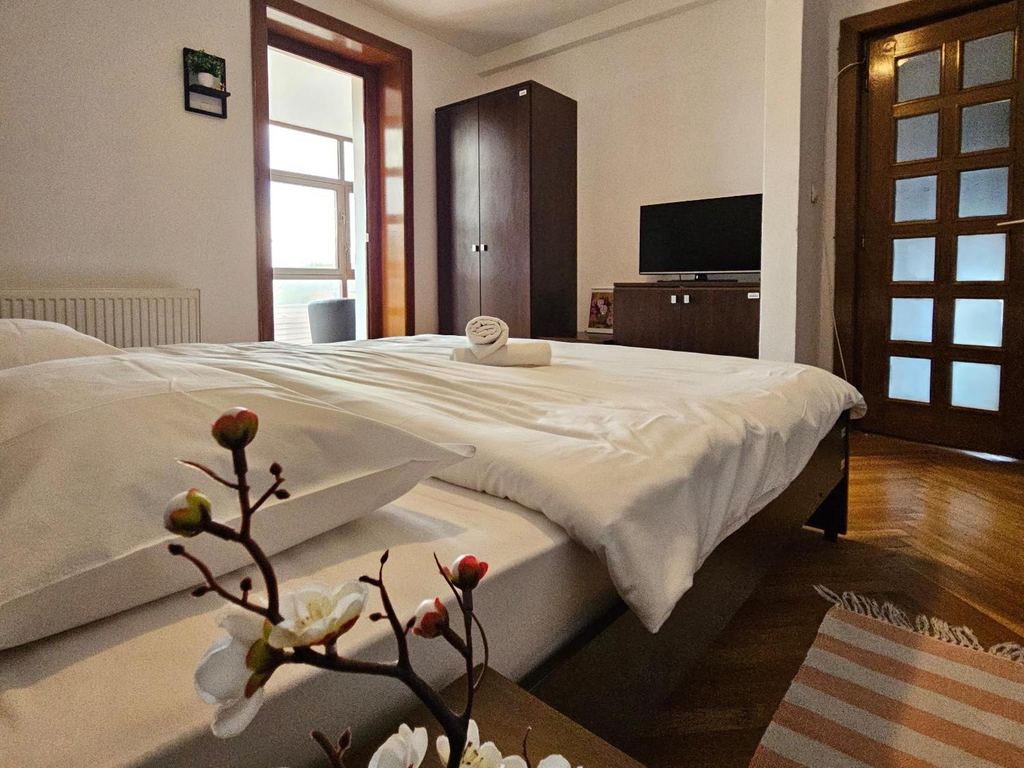 Apartment Zarnesti City Centre Vmp Free Parking Phòng bức ảnh